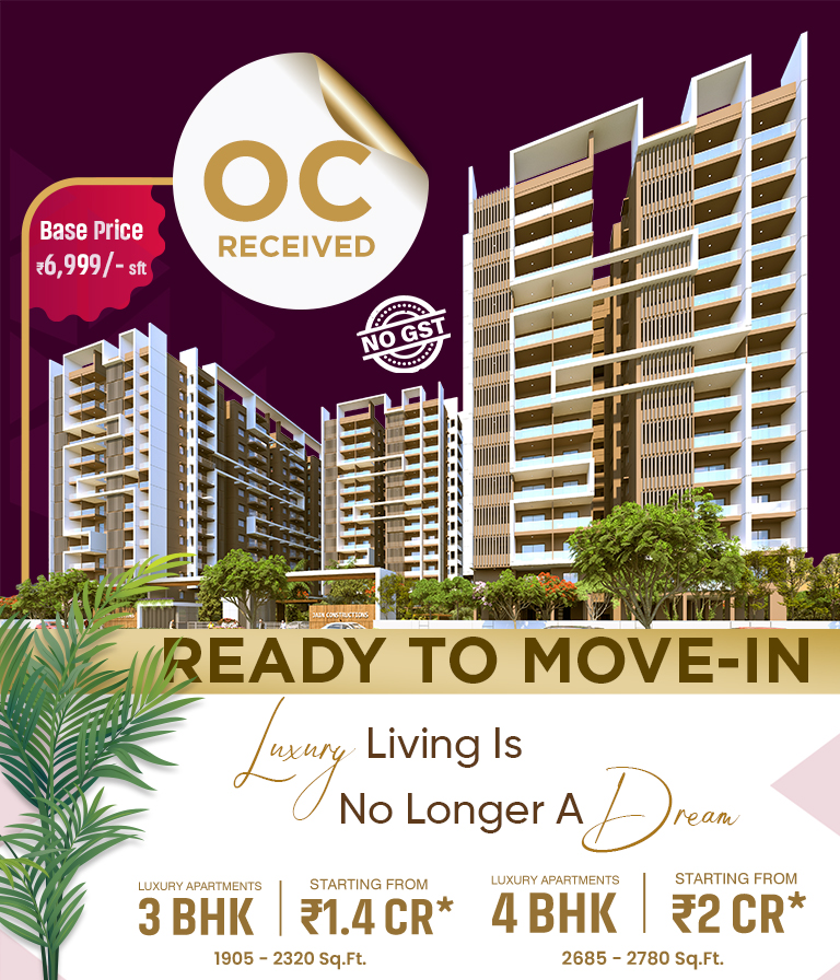 Ready to move in flats for sale in Kompally